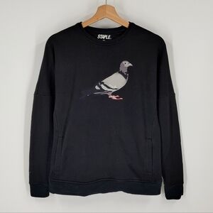 Staple Embroidered Pigeon Crew Neck